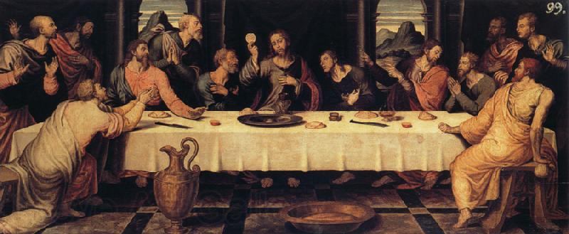 Joan de Joanes Last Supper Spain oil painting art